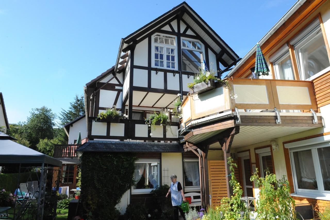 Forellenhof "Das Bio Landhaus" Bad Endbach Buitenkant foto