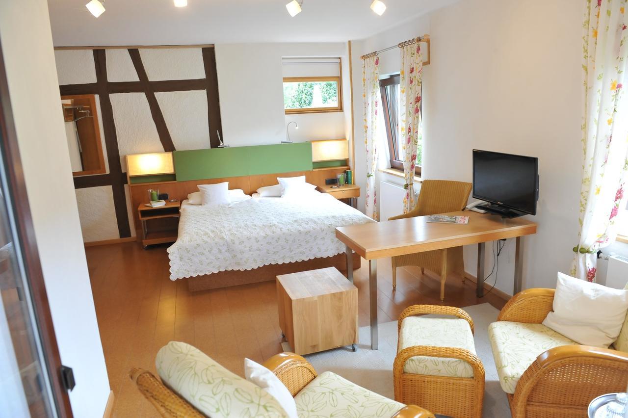 Forellenhof "Das Bio Landhaus" Bad Endbach Buitenkant foto